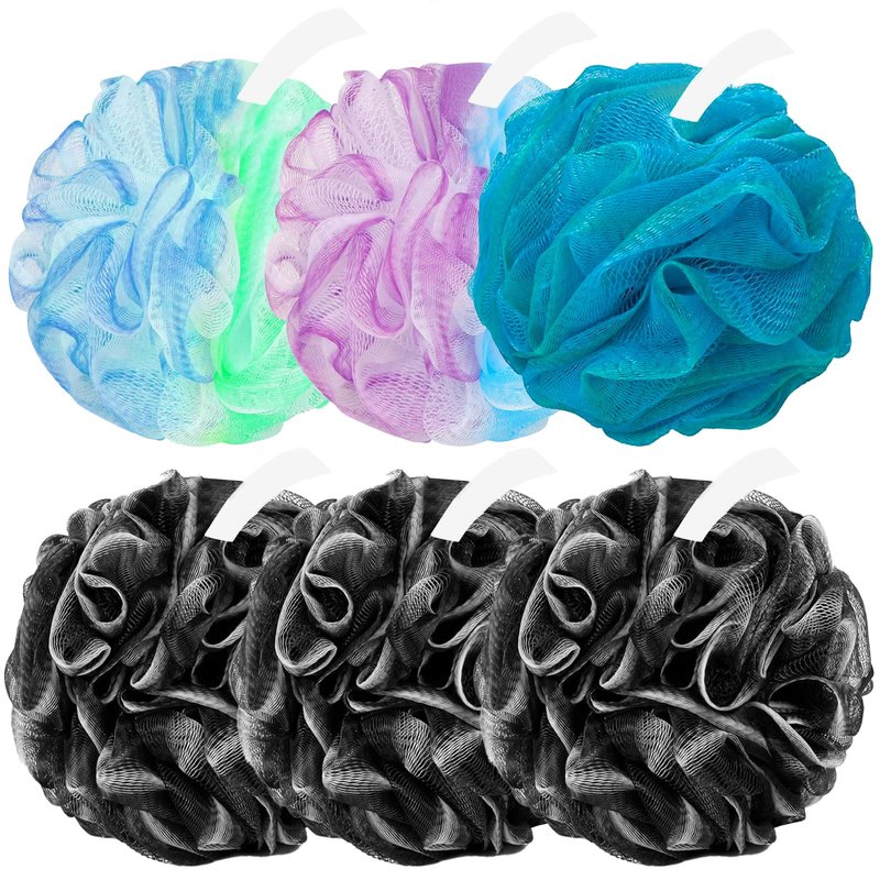 Amazerbst loofah,Shower loofah loofah Sponge,Bath Sponge Body Scrubber for Women and Men