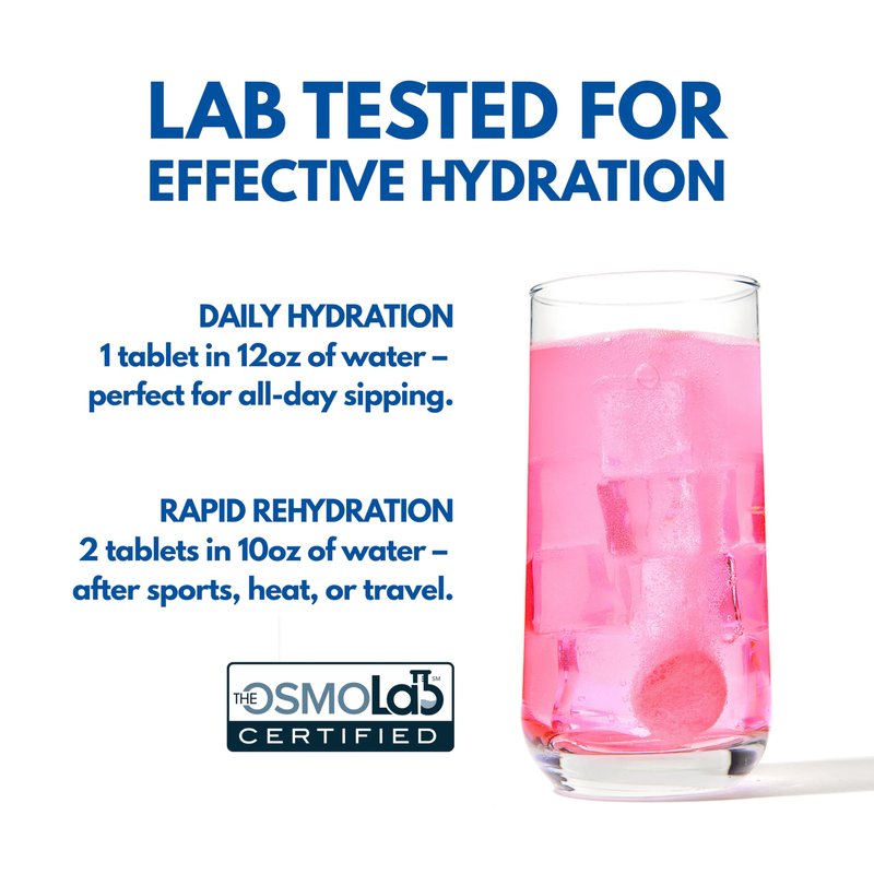 Plink! Fizzy Electrolyte Tablets for Adults & Kids – Watermelon, 12ct – Daily Hydration with Electrolytes – Low Sugar, Vegan, Keto Friendly, Non-GMO