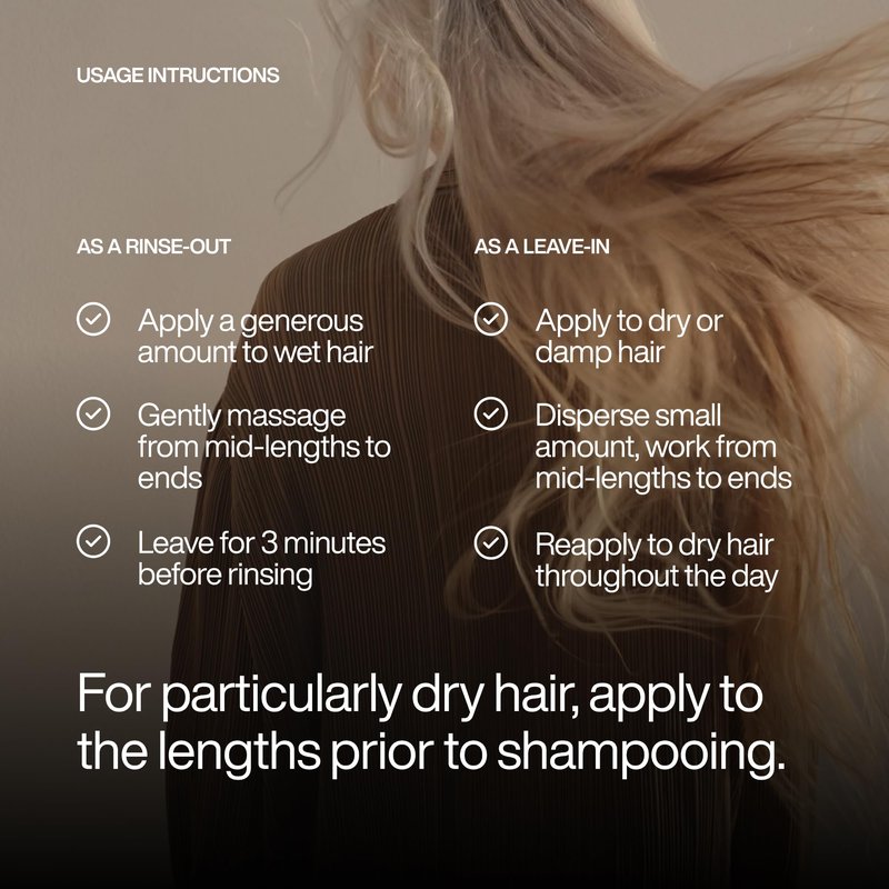 Harklinikken Weightless Conditioner - Nourishes, Detangles & Supports Volume - Buildable Leave-In or Rinse-Out Formula