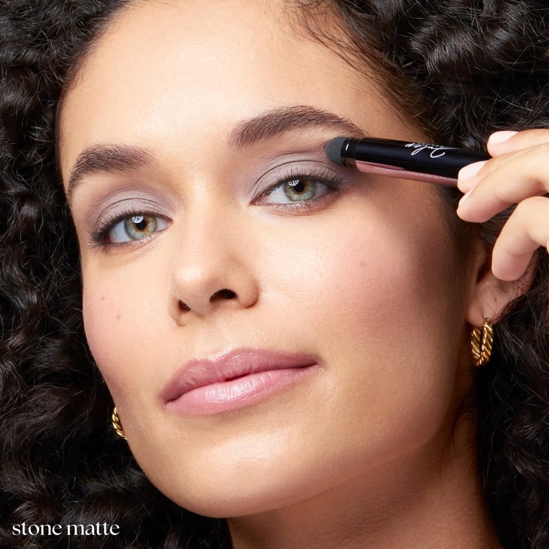 Julep Eyeshadow 101 Cream-to-Powder Waterproof Eyeshadow Stick – Stone Matte – Long-Lasting, Buildable, Crease-Proof, Cruelty Free, Matte Finish with Built-In Smudger