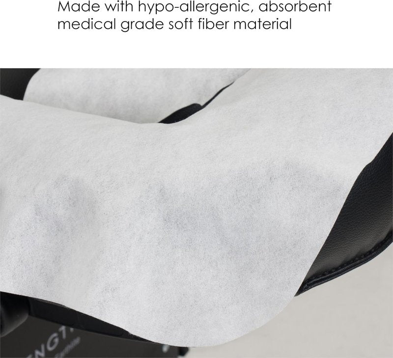 Earthlite Disposable Face Cradle Covers - Ultra Soft, Medical-Grade Massage Headrest Covers | Non-Sticking, Luxurious Design