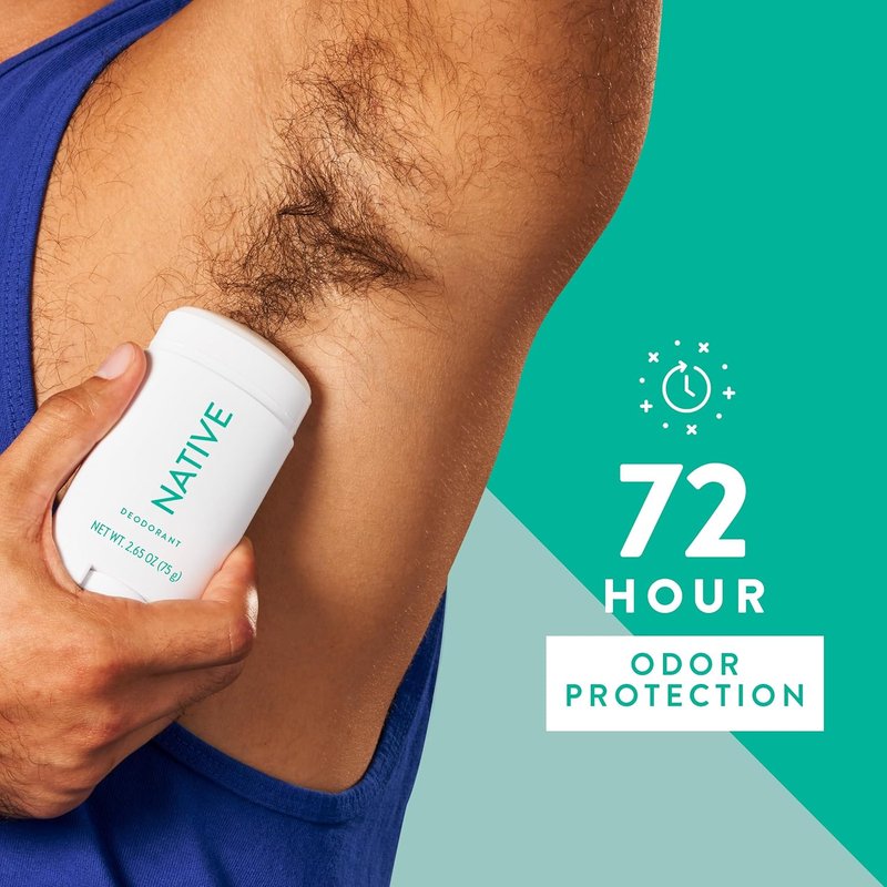 Native Deodorant Contains Naturally Derived Ingredients, 72 Hour Odor Control, Deodorant for Women and Men, Aluminum Free, Palm Leaf & Agave 2.65oz