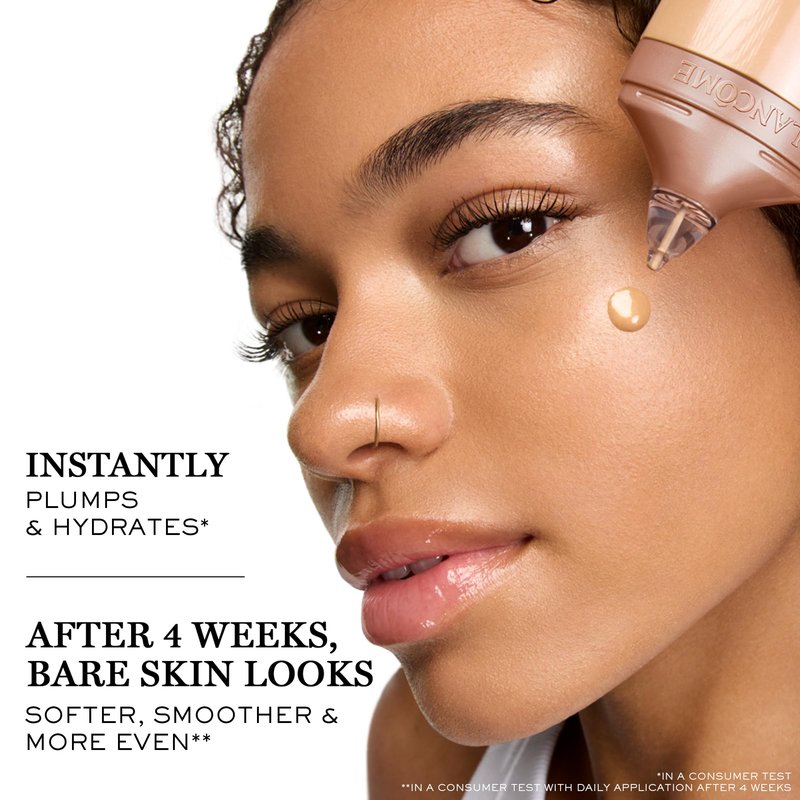 Lancôme Idôle 3 Serum Supertint Skin Tint - Dewy, Even tone with Niacinamide and Hyaluronic Acid for 24HR - Sheer to Buildable Coverage - Shade 24W
