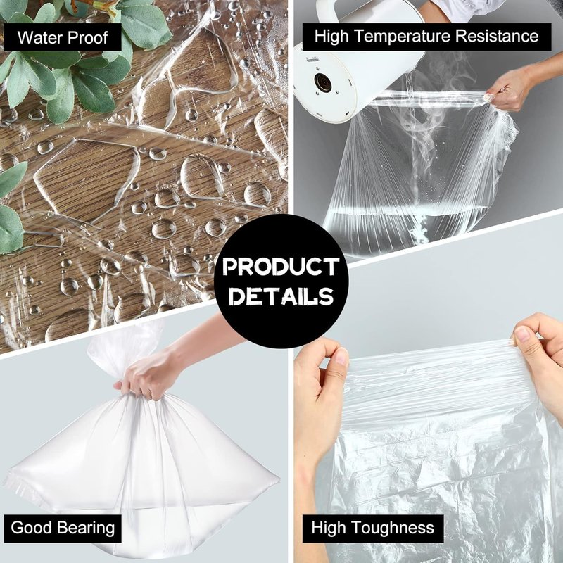 Disposable Foot Tub Liners - 100 Pcs Portable Bath Bags for Spa & Home Use | 25 x 23 Inches