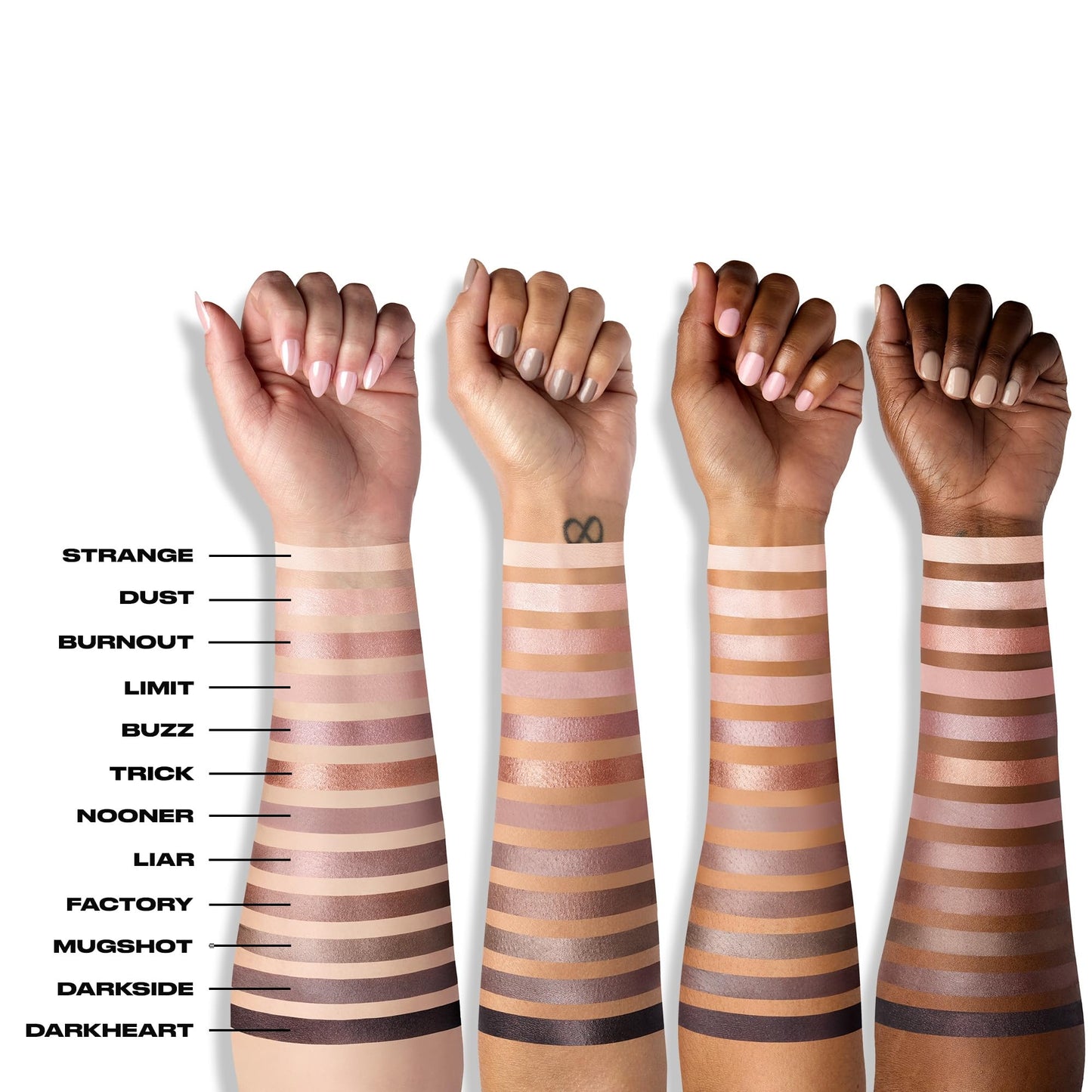 URBAN DECAY Naked 3, Soft Pink Neutral Eyeshadow Palette, Matte, Pearl, Metallic, Shimmer Finish, 12 Mauve Brown & Nude Eye Shadows, Natural Soft Glam Smokey Eye Makeup, Vegan, Cruelty-free
