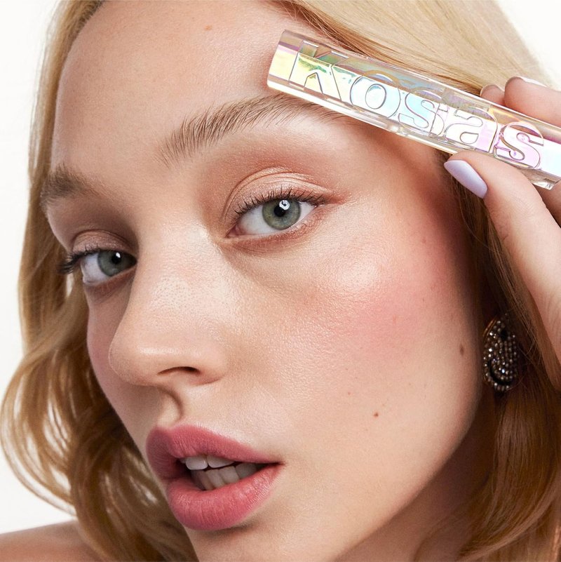 Kosas Air Brow Tinted Eyebrow Gel - Volumizing Formula for Flexible, Long-Lasting Hold | Clear