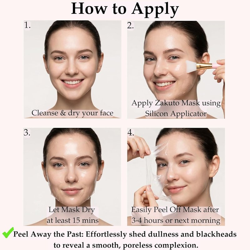 Regine Switzerland Collagen Wrapping Mask - Overnight Peel Off for Hydration & Elasticity | 2.53 fl oz