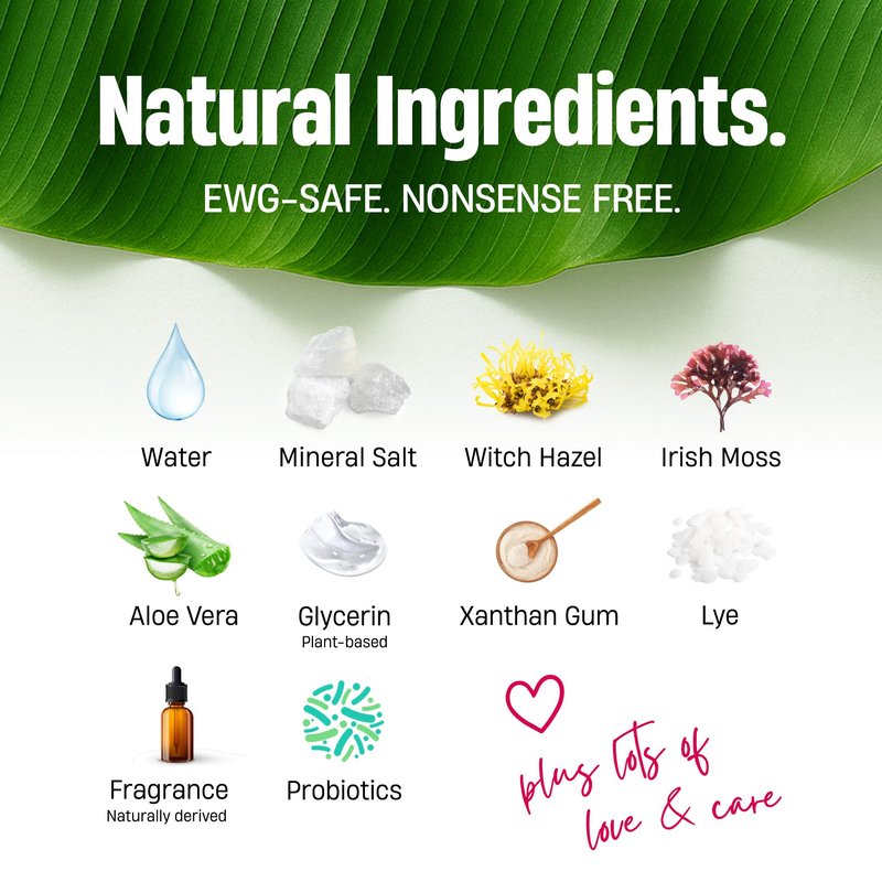 Bali Secrets The New Formula Natural Deodorant for Women & Men. Nonsense Free. Clean Formula for Sensitive Skin. Strong & Reliable Odor Protection. No Synthetic Aluminum. Organic & Vegan [THE SMOOTH]