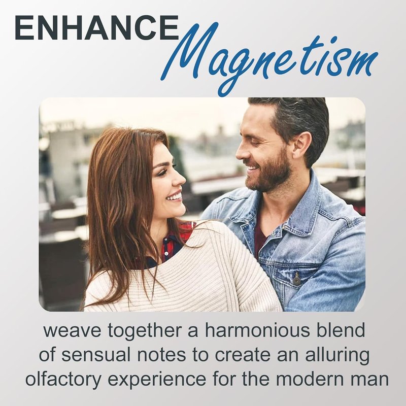 Pheromone Cologne for Men - Extra Strength Formula | Long-Lasting 5ml Travel Size Perfume Oil