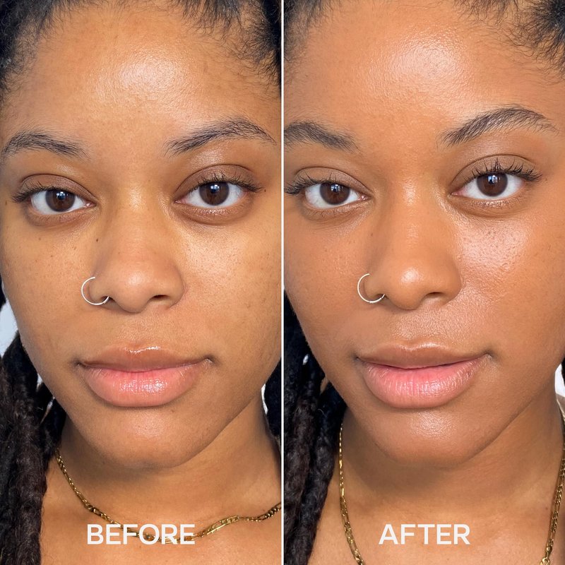 Saie Hydrabeam Under Eye Brightener - Sheer + Hydrating Concealer with Glycerin, Squalane + Cucumber Extract - Brightening Under Eye Concealer + Corrector for Even, Glowing Skin - Shade 6 (0.2 oz)