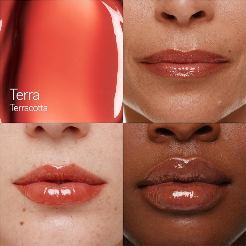 ILIA - Overglaze Hydrating Lip Gloss | Long-Wear, Non-Sticky Formula | 24-Hour Hydration | Vegan (Terra)