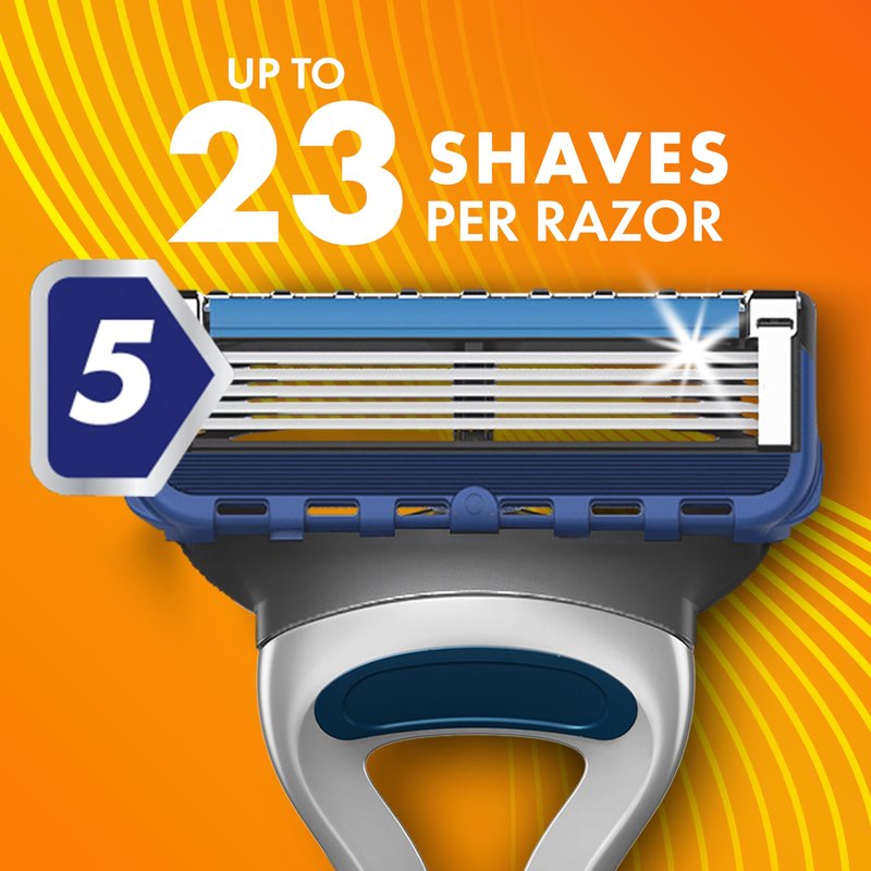 Gillette Sensor5 Men's Disposable Razors, 4 Count
