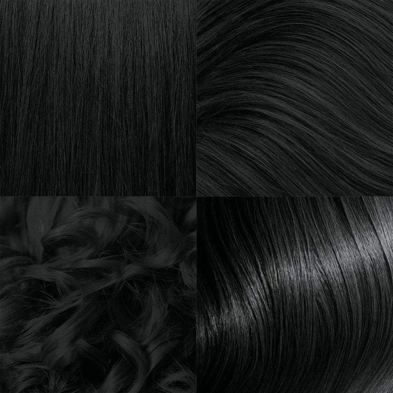 Bondbar 1N Black Permanent Creme Hair Color - Vegan Hair Dye with Built-In Bonding, 2.05 Oz