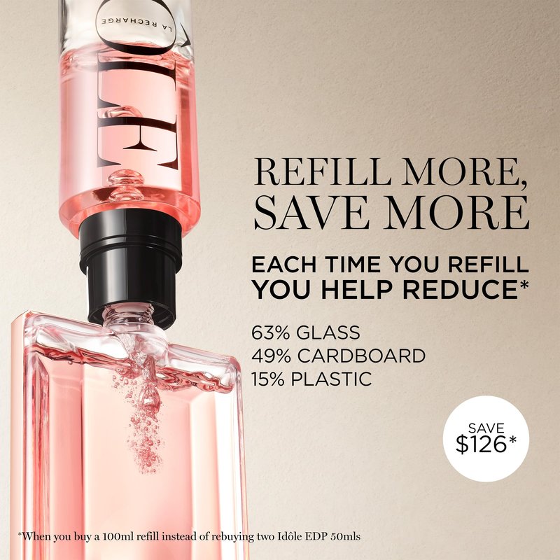 Lancôme Idôle Eau de Parfum - Long Lasting Fragrance with Notes of Bergamont, Jasmine & Vanilla - Fresh & Floral Women's Perfume