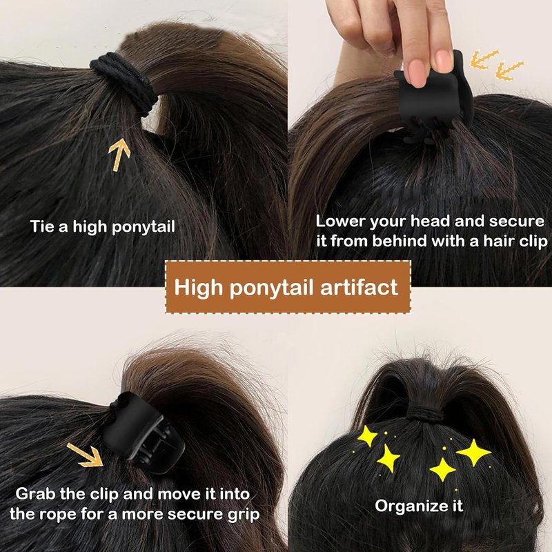 Skiennix 18 Pcs Small Hair Clips Set - Stylish Butterfly & Flower Claw Clips for All Hair Types