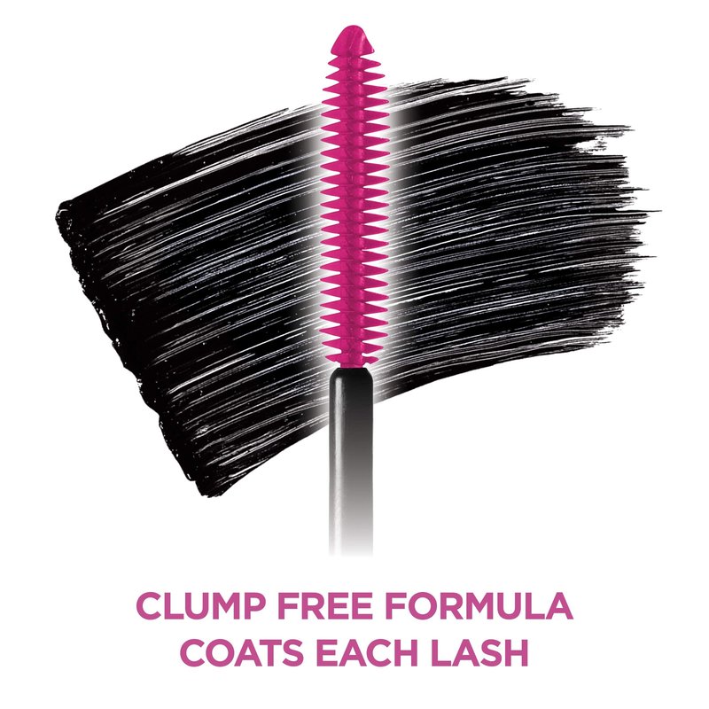 L'Oreal Paris Telescopic Original Lengthening Mascara, Carbon Black, 0.27 fl. oz., Pack of 3