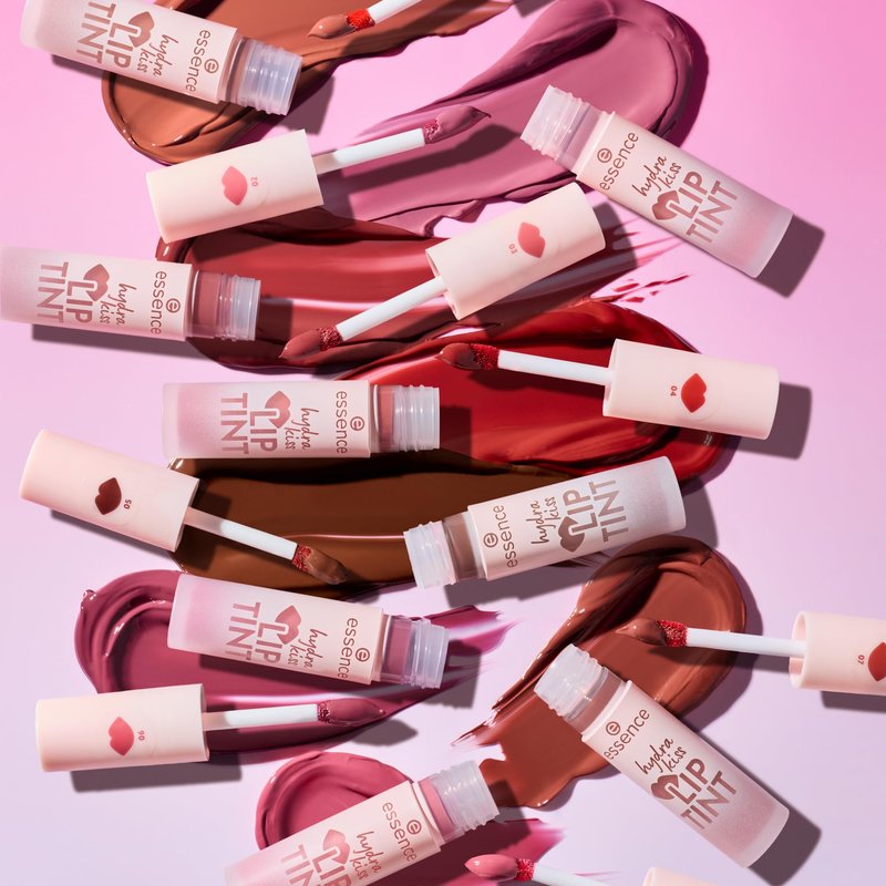 essence | Hydra Kiss Lip Tint | Hydrating, Long-Lasting Lip Stain | Natural Color & Radiant Shine