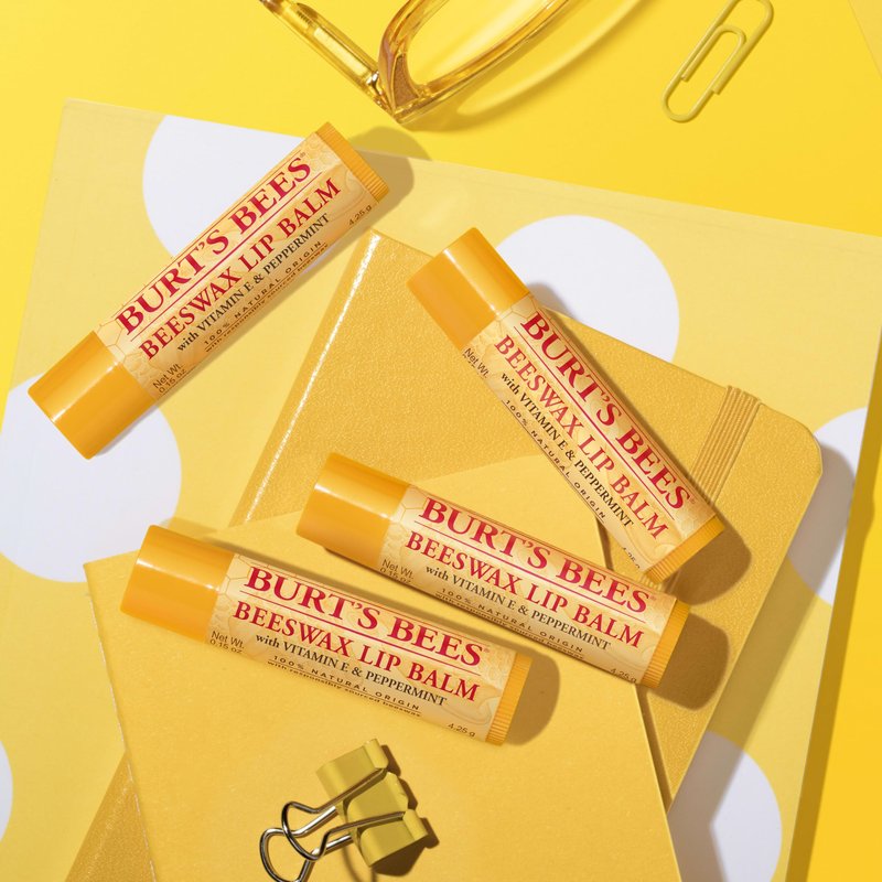 Burt's Bees Lip Balm Beeswax and Ultra Conditioning Lip Balm Pack, Hydrating Lip Moisturizer with Kokum and Shea Butter, Natural Origin Lip Care, 4 Tubes, 0.15oz.