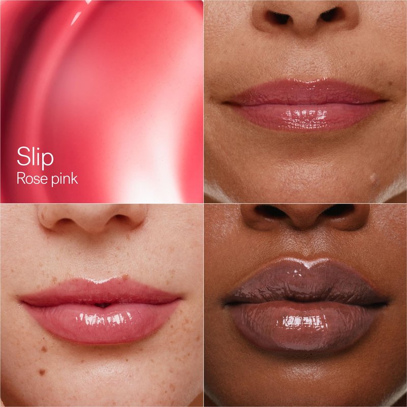 ILIA - Overglaze Hydrating Lip Gloss | Long-Wear, Non-Sticky, 24-Hour Hydration | Smooth + Plump | Vegan + Silicone-, Gluten-, Nanoparticles-Free (Slip)