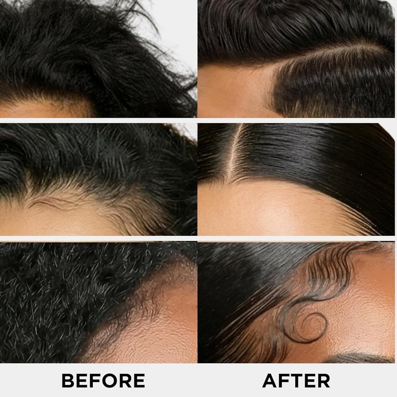 Edge Booster Extra Strength Pomade - Strong Hold Gel for Thick & Coarse Hair | High Shine, Non-Greasy, 3.38 oz