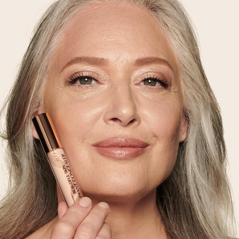 Charlotte Tilbury Beautiful Skin Concealer - Hydrating Under Eye Concealer for Dark Circles | Medium-Buildable Coverage, Natural Finish