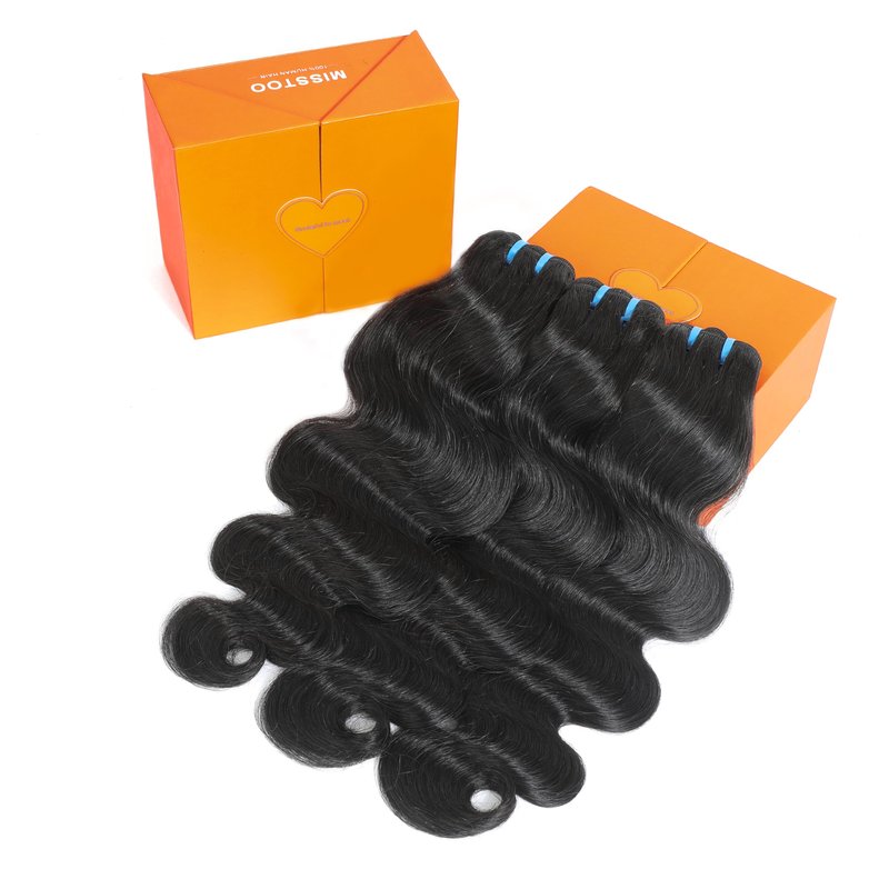 Misstoo 15A Cambodian Body Wave Bundles, 3 Bundles 18 20 22 Inch, Ultra Thin Double Drawn Sew In Weft, Unprocessed Raw Virgin Real Human Hair Extensions, Cuticle Aligned, Triple Lifespan, Reusable