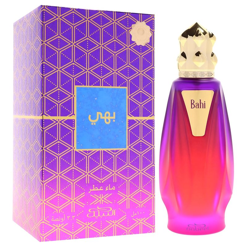 Bahi Arabian Perfume - Unisex Fragrance with Vanilla & Cardamom | 3.3 oz Travel Size EDP Spray