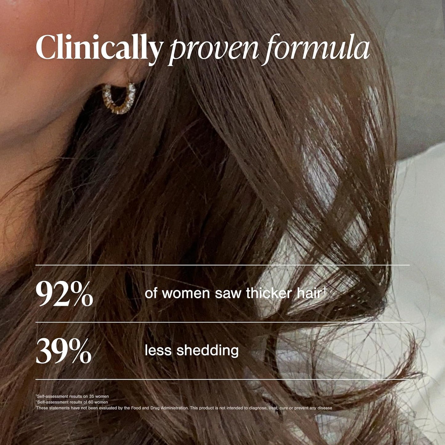 Viviscal Hair Growth Supplements for Women - Thicker, Fuller Hair Support with Biotin & Marine Collagen | 180 Tablets, 90-Day Supply