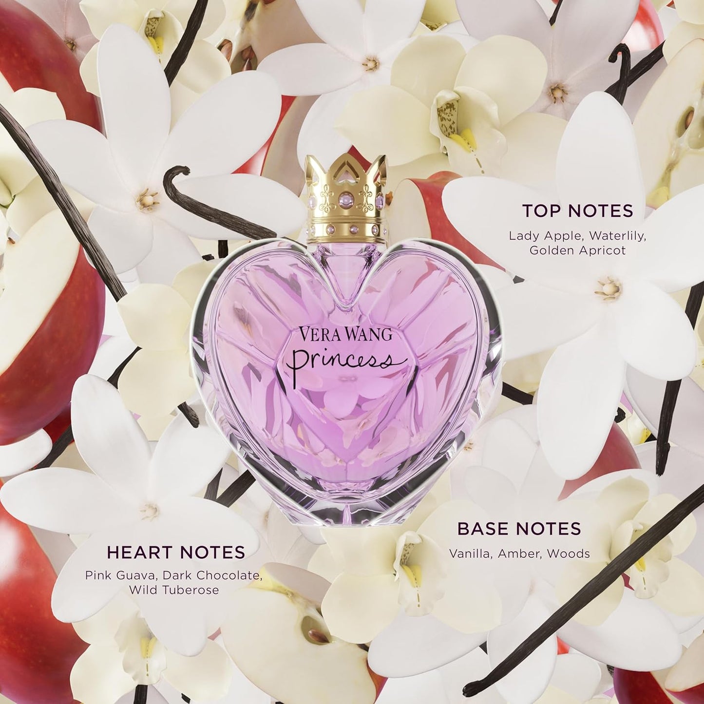 Vera Wang Princess Eau De Toilette Perfume for Women - 3.4 Fl Oz | Enchanting Floral Fragrance