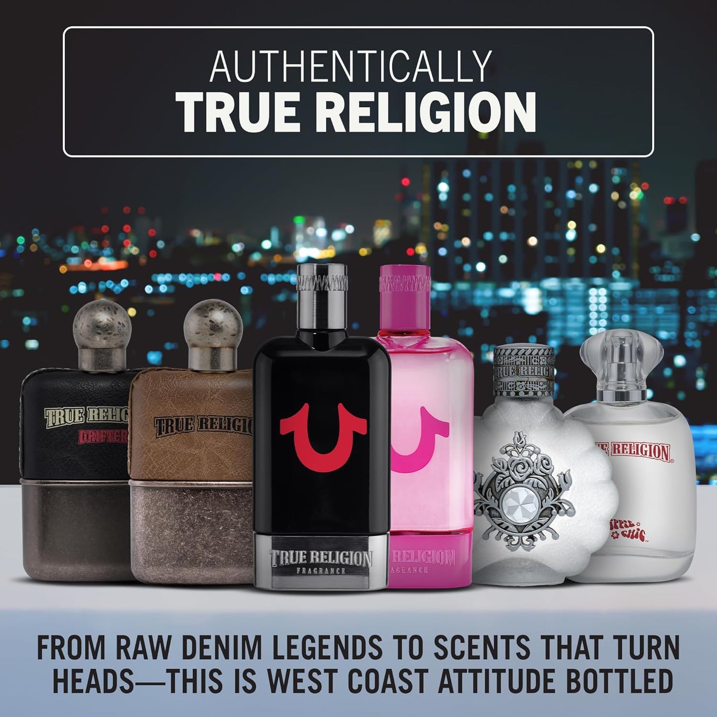 True Religion Fragrance for Women - Fruity Floral Amber Eau De Parfum Spray | 3.4 fl oz (100 mL)