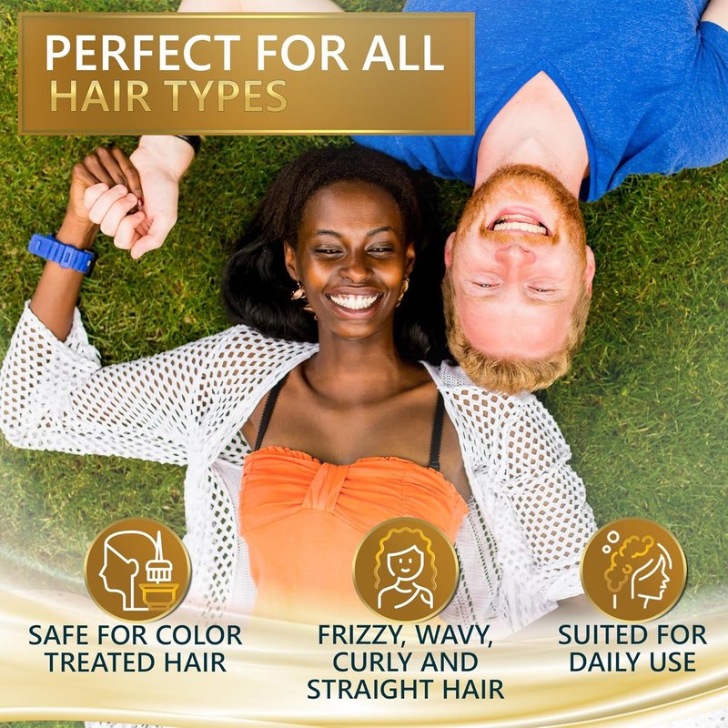 Coconut Shampoo and Conditioner Set | Sulfate-Free, Paraben-Free Moisturizing Treatment for Dry Hair