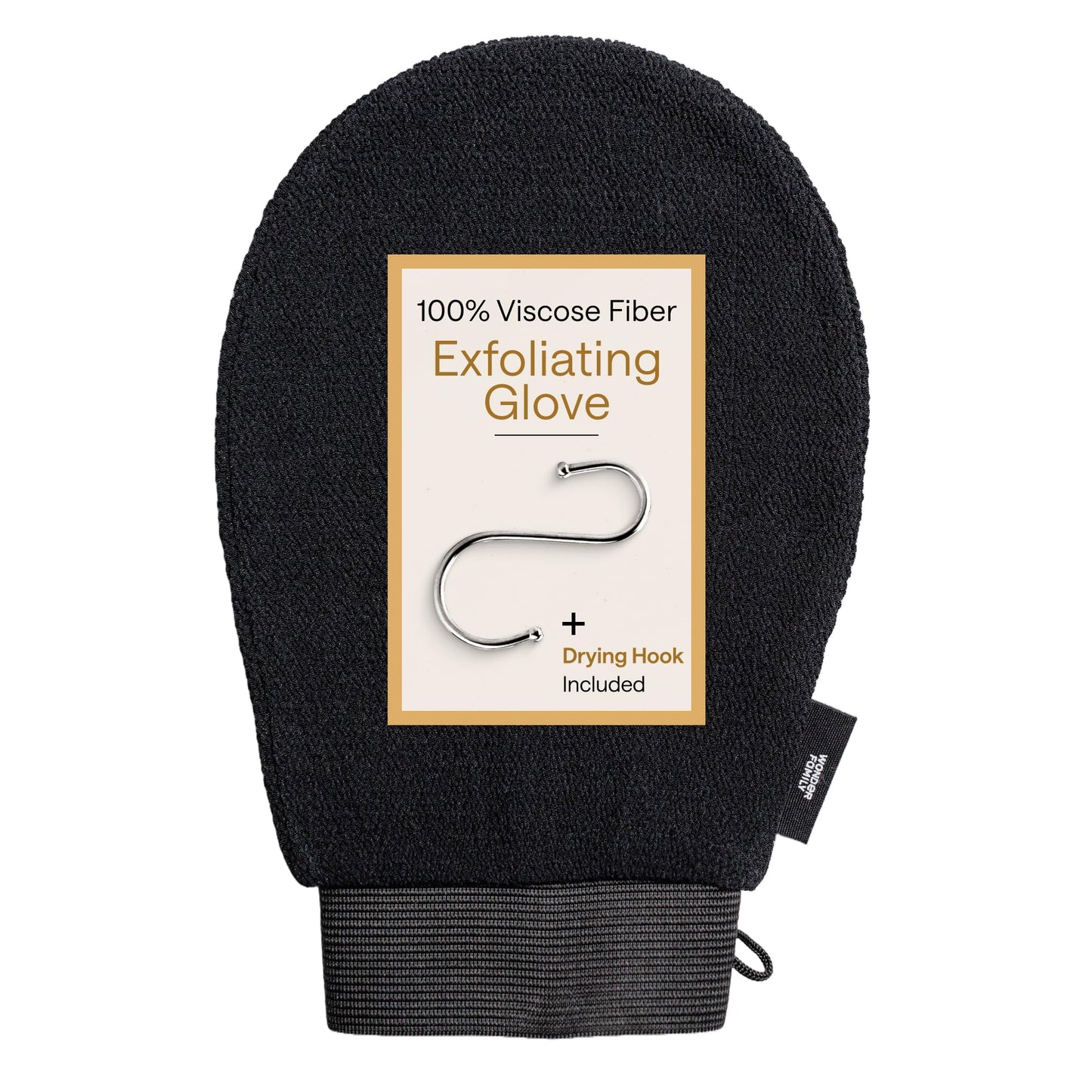 Korean Exfoliating Glove for Shower – Deep Body Scrubber & Face Exfoliator – Shower Gloves – Tan Remover Washcloth, Smooth Skin & Body Exfoliating Mitt – Loofah Wash Cloth Alternative