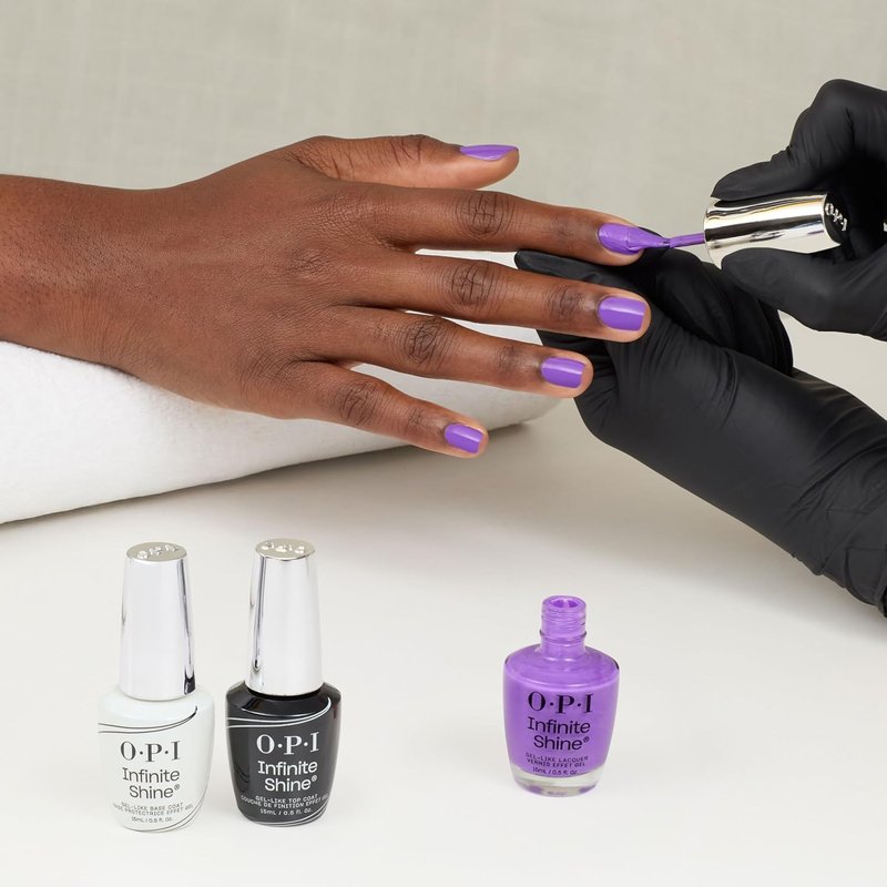OPI Infinite Shine Nail Polish - Long Lasting Gel-Like Wear & Shine | Trip to the Brite Side | Vegan & Streak Free