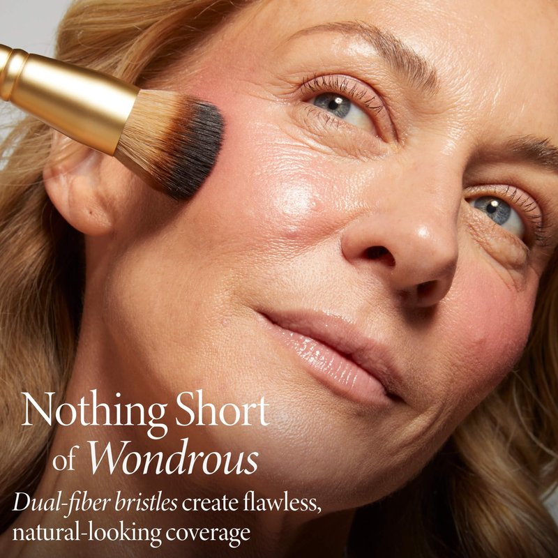 LAURA GELLER NEW YORK Cosmetic Professional Makeup Brushes - Cruelty-Free - 12 The Wonder Brush