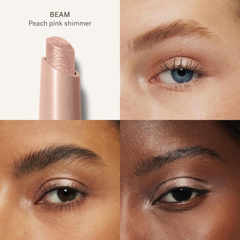 ILIA Eye Stylus Shadow Stick - Rich Blendable Pigment, Waterproof & Crease-Resistant | Vegan, Safe for Sensitive Eyes (Beam)