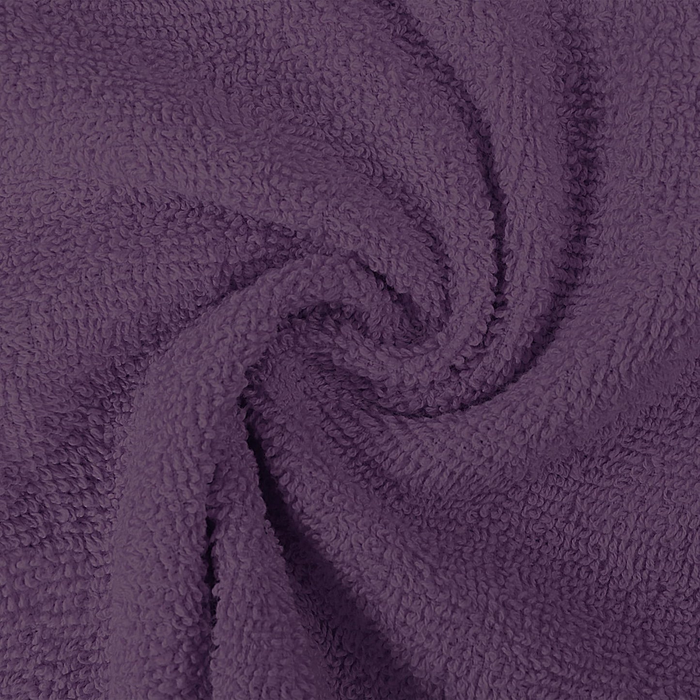 Utopia Towels 12 Pack Premium Wash Cloths Set, 12 by 12 Inches, 100% Cotton Ring Spun, Highly Absorbent and Soft Feel Essential Washcloths for Bathroom, Spa, Gym, and Face, Plum