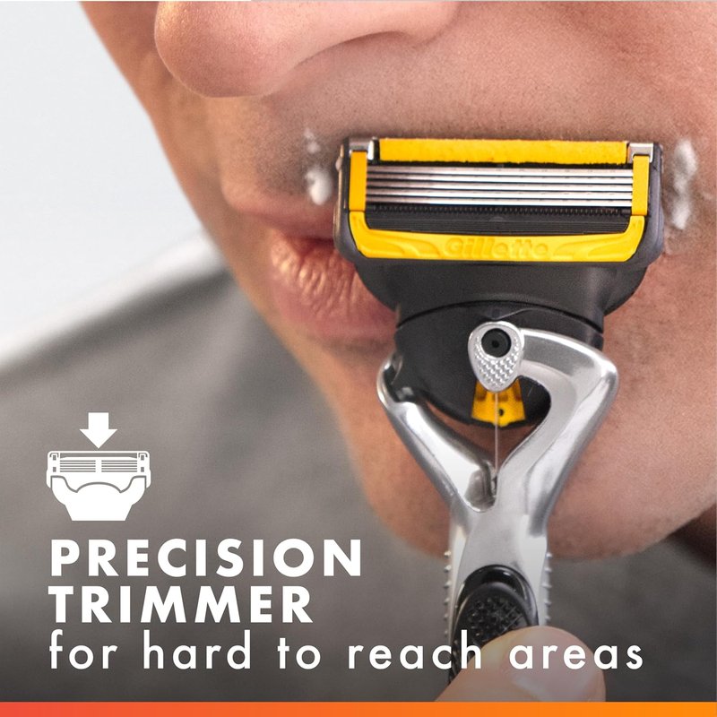 Gillette ProGlide Shield Razor for Men - Precision Handle + 1 Blade Refill