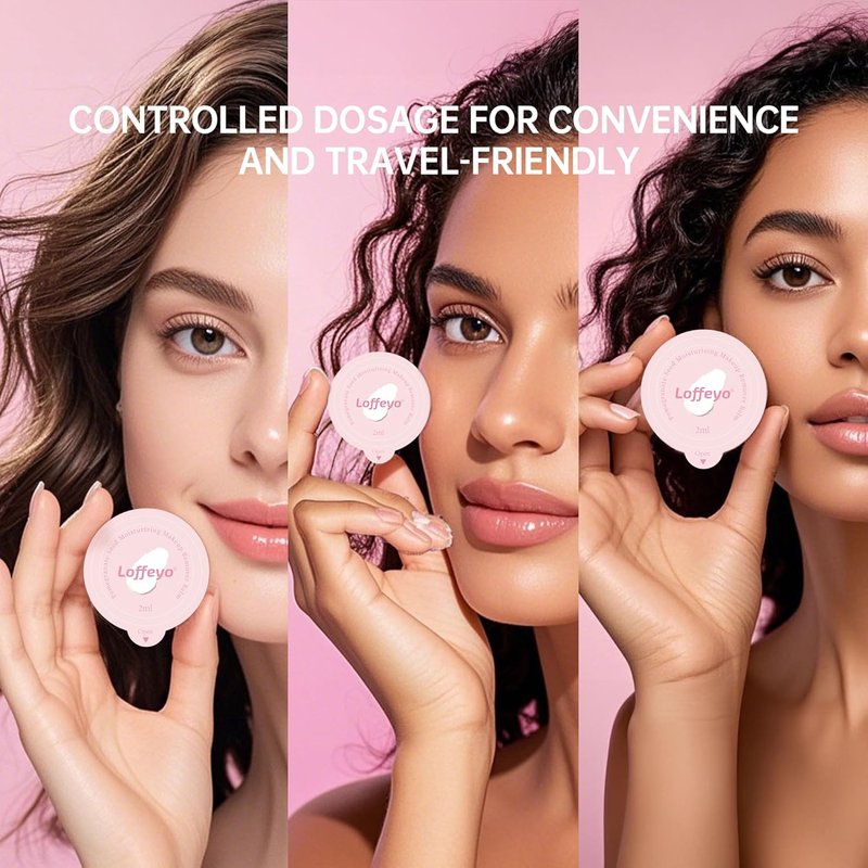 Cleansing Balm Pods - 30PCS Travel Size Makeup Remover with Pomegranate Extract | Gentle & Hydrating, Leak-Proof
