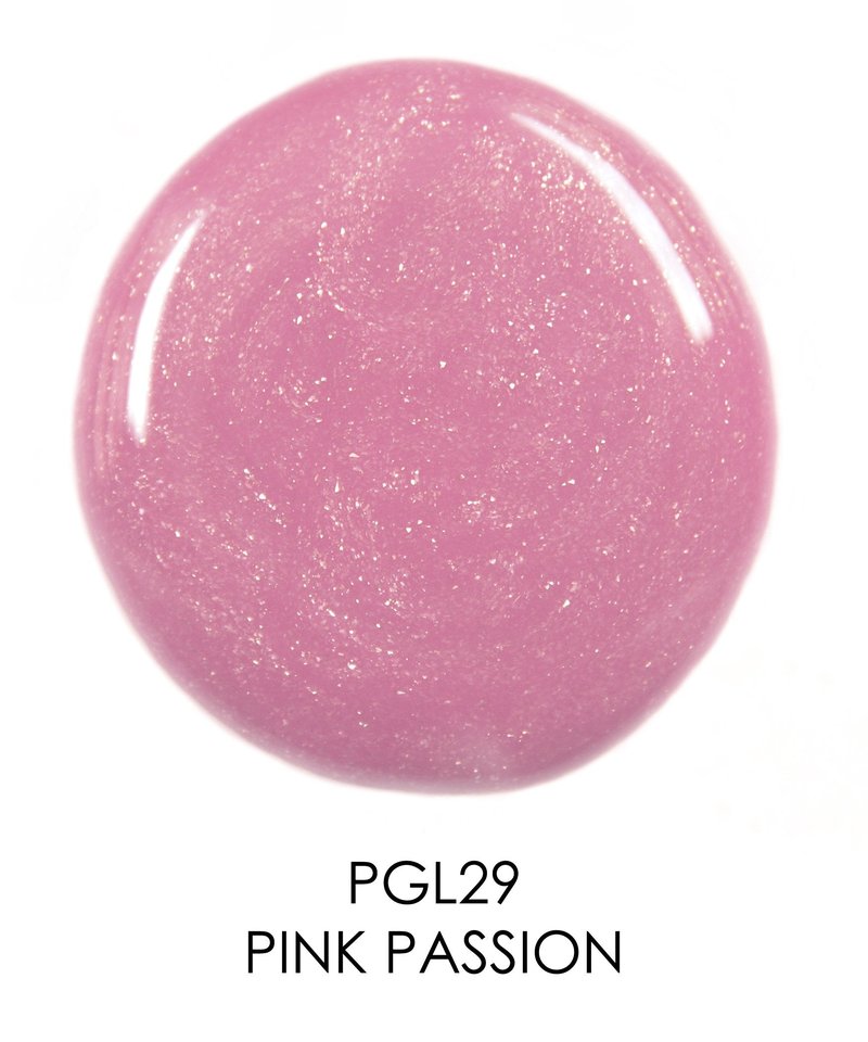 Palladio Lip Gloss, Non-Sticky Lip Gloss, Contains Vitamin E and Aloe, Offers Intense Color and Moisturization, Minimizes Lip Wrinkles, Softens Lips with Beautiful Shiny Finish, Passion Pink