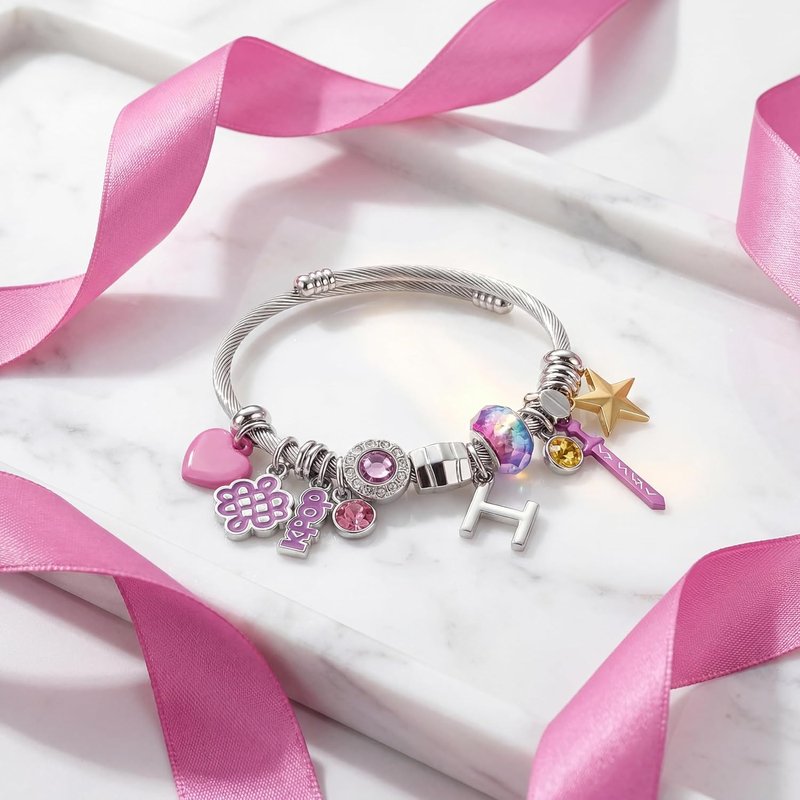 Skiennix Kpop Bracelets - Adjustable Star Bracelet in Stainless Steel | Perfect Gift for Fans