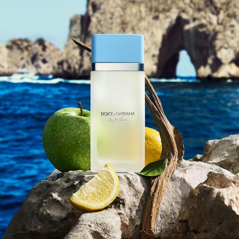 Dolce&Gabbana Light Blue Eau De Toilette Spray for Women - Fresh Citrus Fragrance 3.4 oz