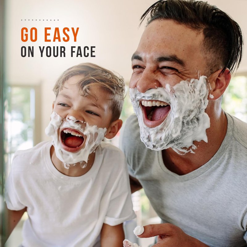 Edge Shaving Gel for Men - Sensitive Skin Formula with Aloe | Moisturizes & Soothes (6 Pack)