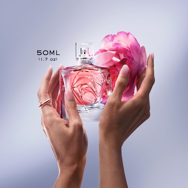 Lancôme La Vie Est Belle Rose Extraordinaire Eau de Parfum - Long-Lasting Floral Fragrance with Rose & Iris | 3.4 oz