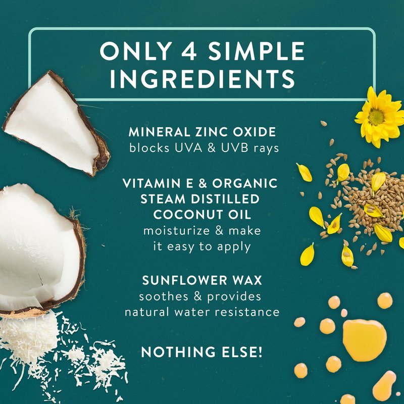 Badger Mineral Daily Sunscreen with Zinc Oxide, SPF 30, Lightweight & Easy to Apply w/No White Cast, Moisturizing Organic Sunscreen, Reef Safe, Vegan, Unscented, 4 fl oz