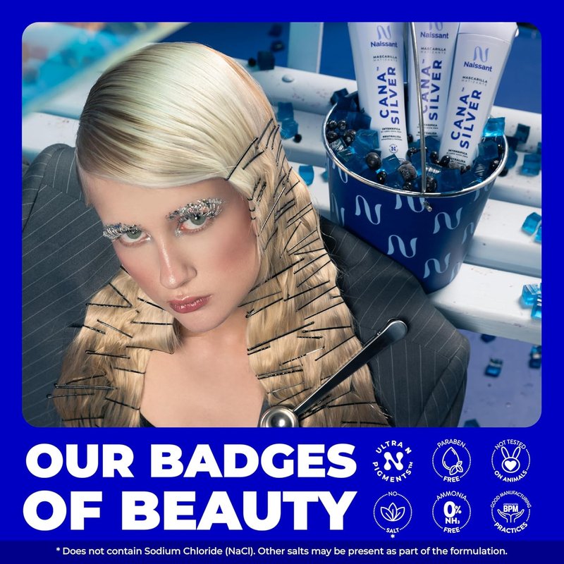 Icy Cool Blonde Purple Shampoo & Toning Mask Set - Neutralizes Yellow & Brassy Tones | 2 x 10.1 Fl Oz | Paraben & Sulfate Free
