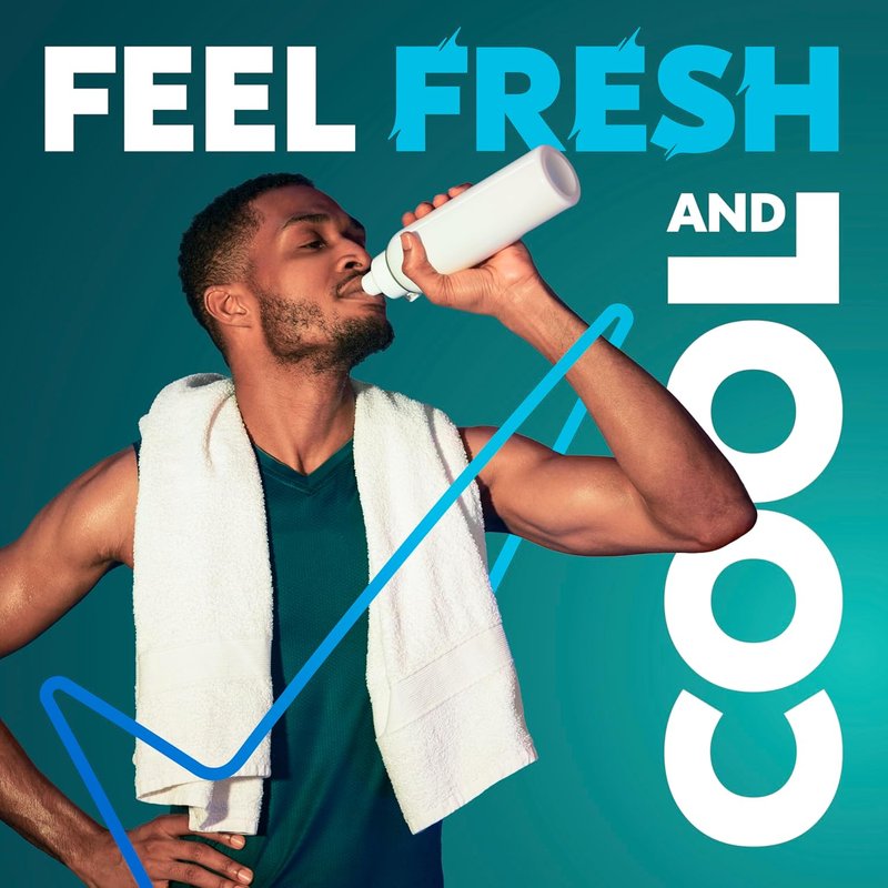 Degree All Day Fresh Body Wash - Cool Rush Deep Cleansing Formula | 20 oz