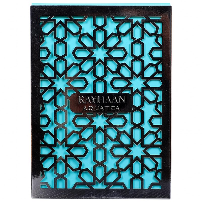Rayhaan Aquatica – Fresh, Marine, Citrus, Clean – Eau de Parfum-Long-Lasting Fragrance for Men, 3.4 Ounce / 100 ml