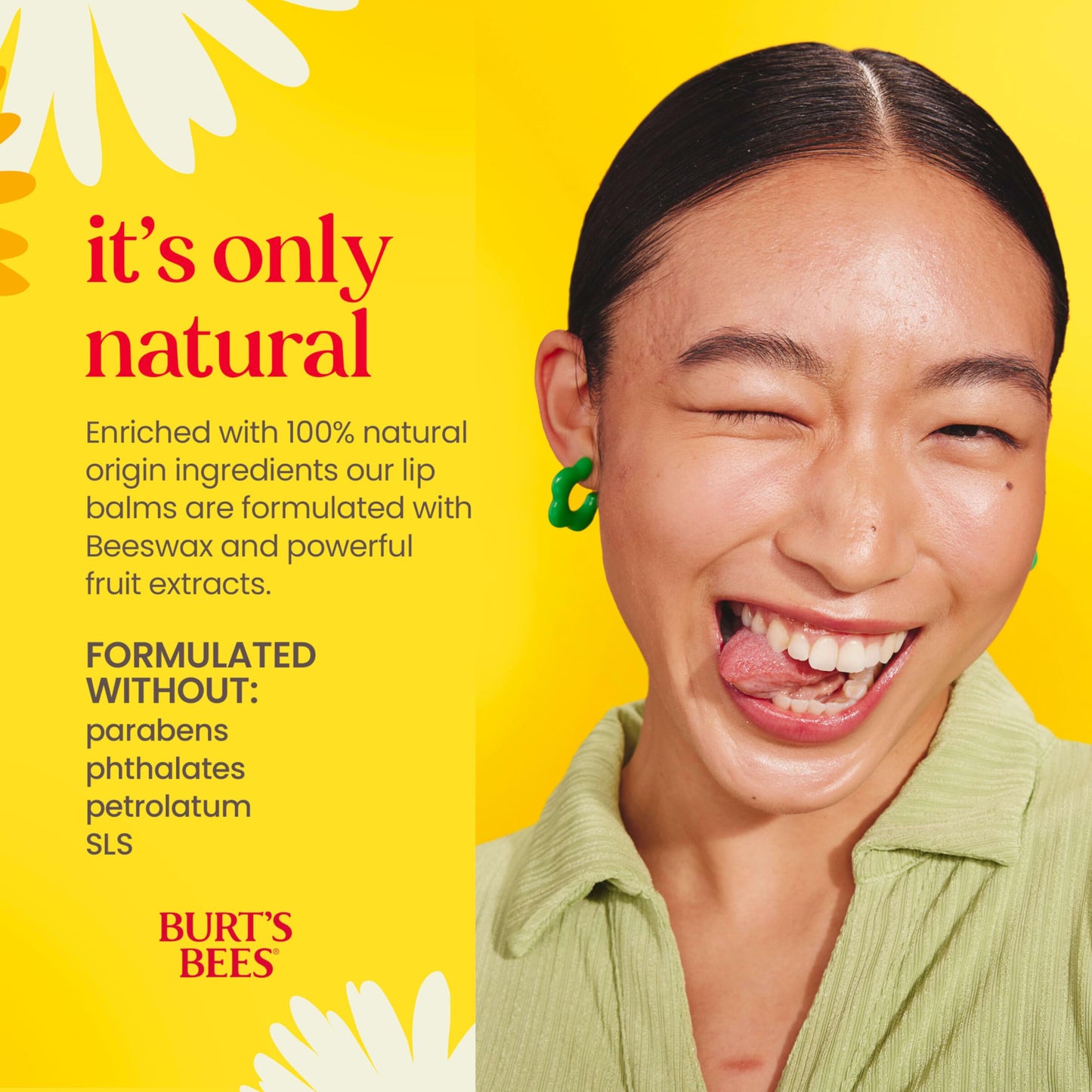 Burt's Bees 100% Natural Moisturizing Lip Balm (Superfruit)