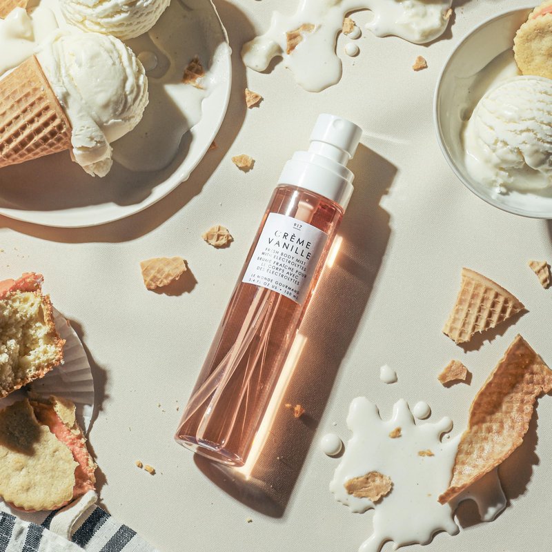 Le Monde Gourmand Crème Vanille Fresh Mist - 3.4 fl oz (100 ml) - Vanilla, Floral, Sweet Notes