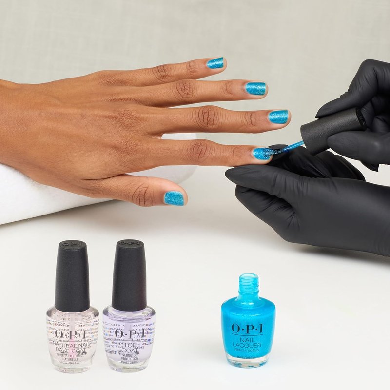 OPI Nail Lacquer Nail Polish | Crème, Shimmer, and Glitter Chip Resistant Nail-Polish | Fast Drying, Streak Free Formula | Trip to the Brite Side | Summer 2026
